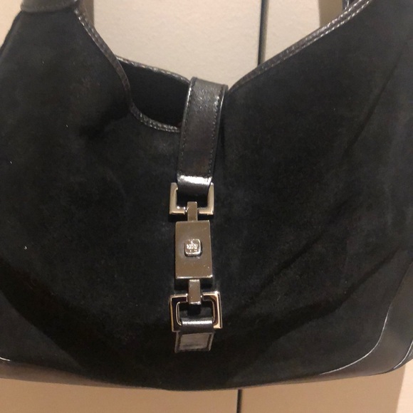 Authentic Gucci vintage Jackie Hobo leather suede - Picture 4 of 6
